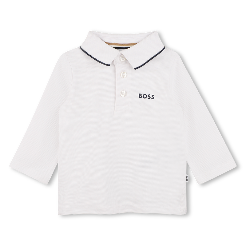 Polo a maniche lunghe BOSS 
                        RAGAZZO