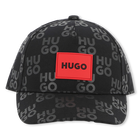 Cappellino in tela HUGO 
                    RAGAZZO