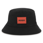 Bob double face bimateriale HUGO 
                    RAGAZZO