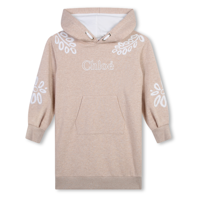 Hooded Fleece Dress CHLOE 
                        BAMBINA