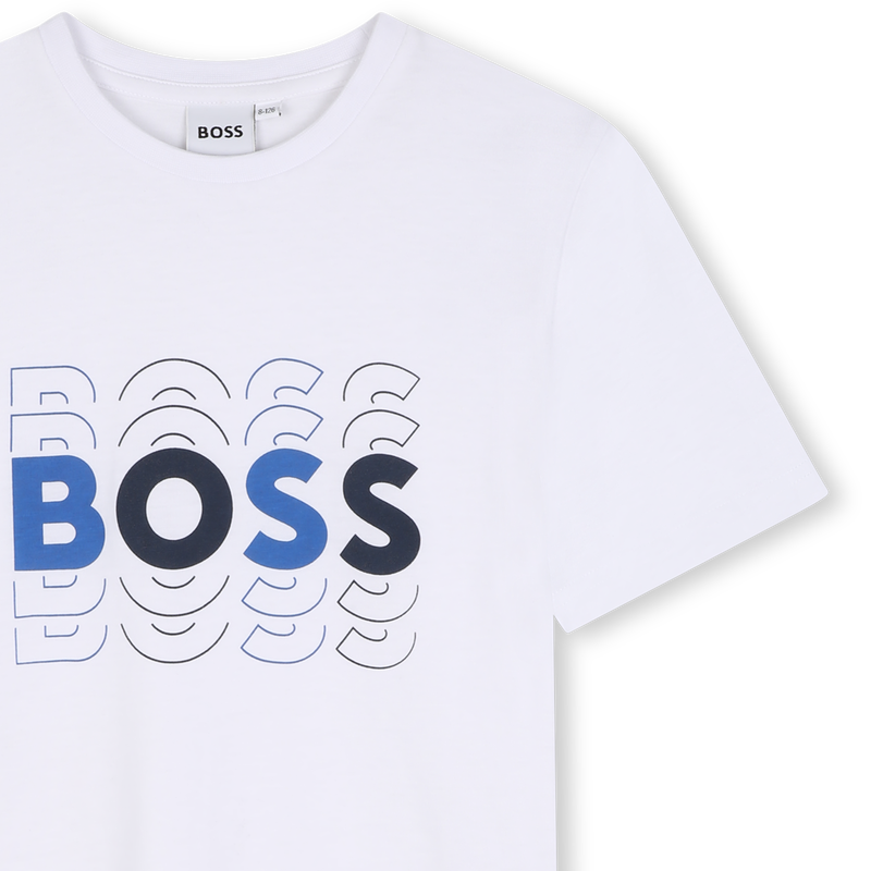 T-SHIRT + BERMUDA SET BOSS 
                        RAGAZZO