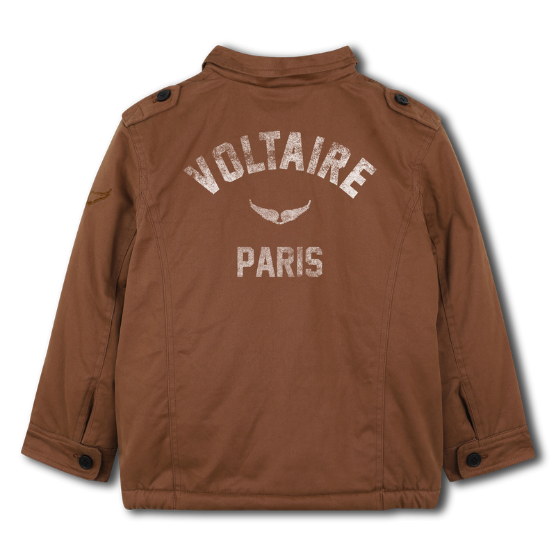 Parka con cappuccio idrorepellente ZADIG & VOLTAIRE 
                        RAGAZZO