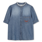 Camicia con colletto da ufficiale ZADIG & VOLTAIRE 
                    BAMBINA