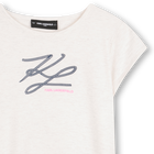Abito manica corta KARL LAGERFELD KIDS 
                    BAMBINA