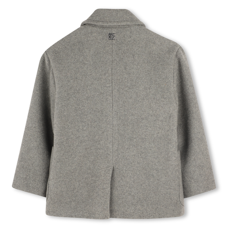 Cappotto in panno di lana DKNY 
                        BAMBINA