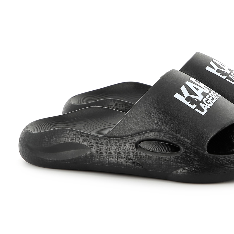 Ciabatte logate KARL LAGERFELD KIDS 
                        RAGAZZO