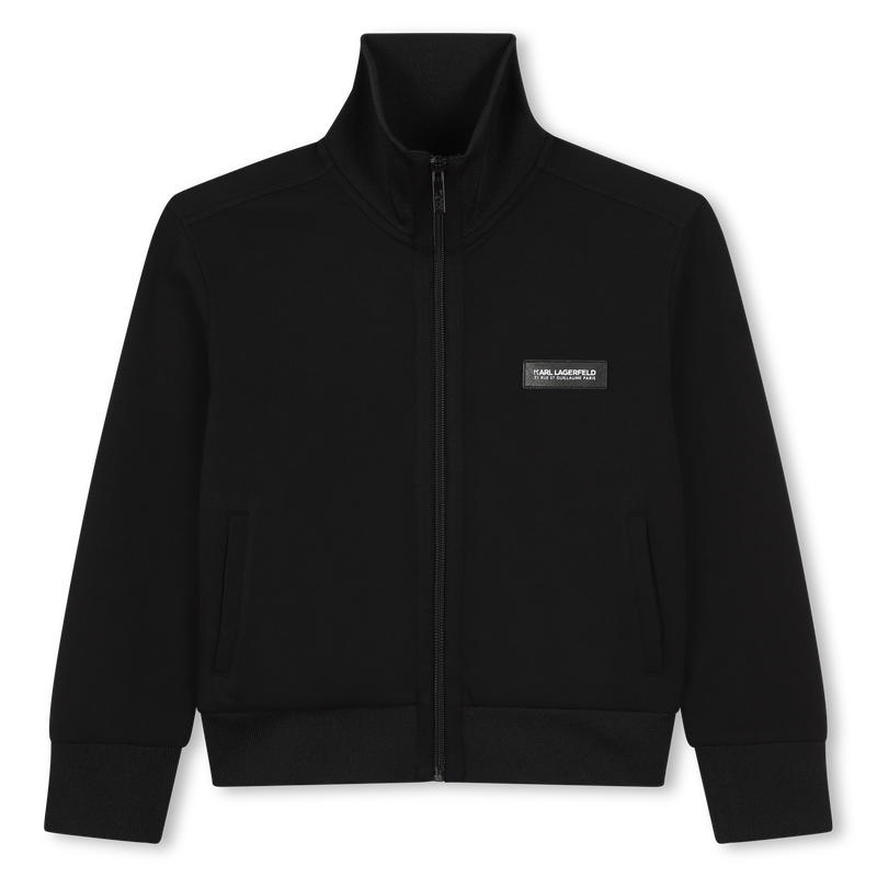 Felpa con cerniera KARL LAGERFELD KIDS 
                        RAGAZZO