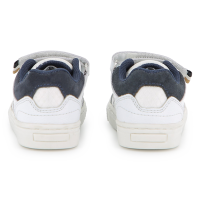 SNEAKERS CON STRISCE A STRAPPO BOSS RAGAZZO