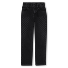 Pantaloni in denim KARL LAGERFELD KIDS 
                    RAGAZZO