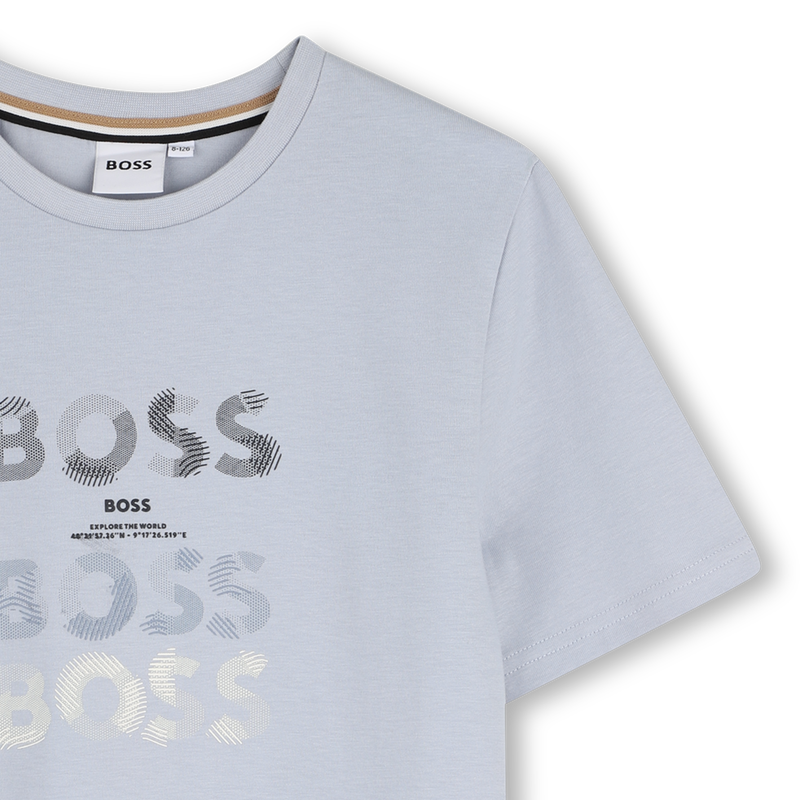 T-shirt a maniche corte BOSS 
                        RAGAZZO