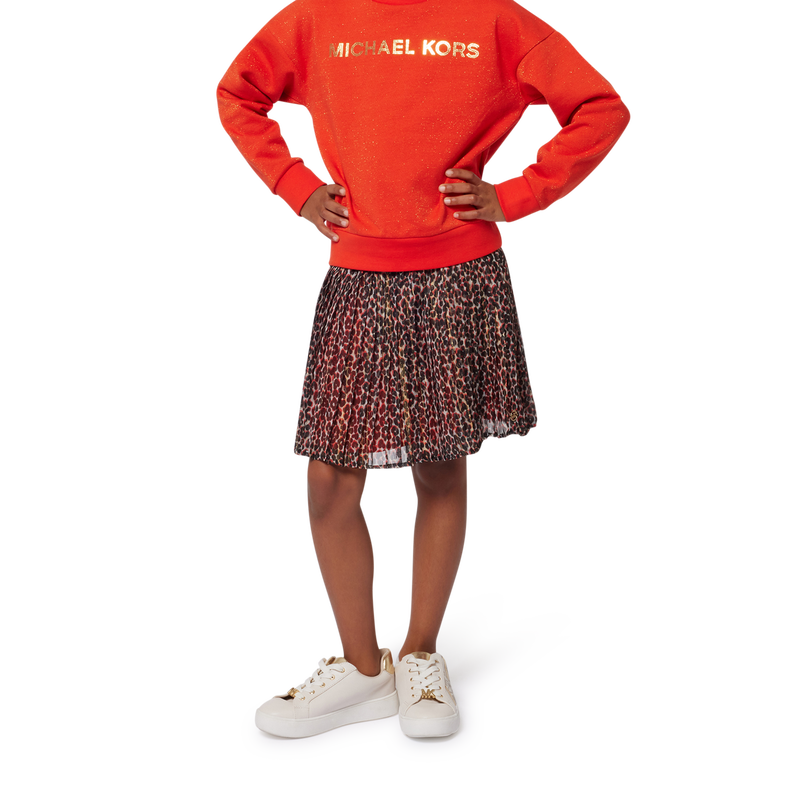 Gonna corta plissettata MICHAEL KORS 
                        BAMBINA