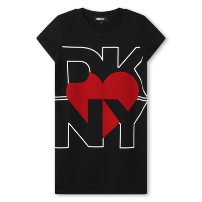Vestito a maniche corte DKNY BAMBINA