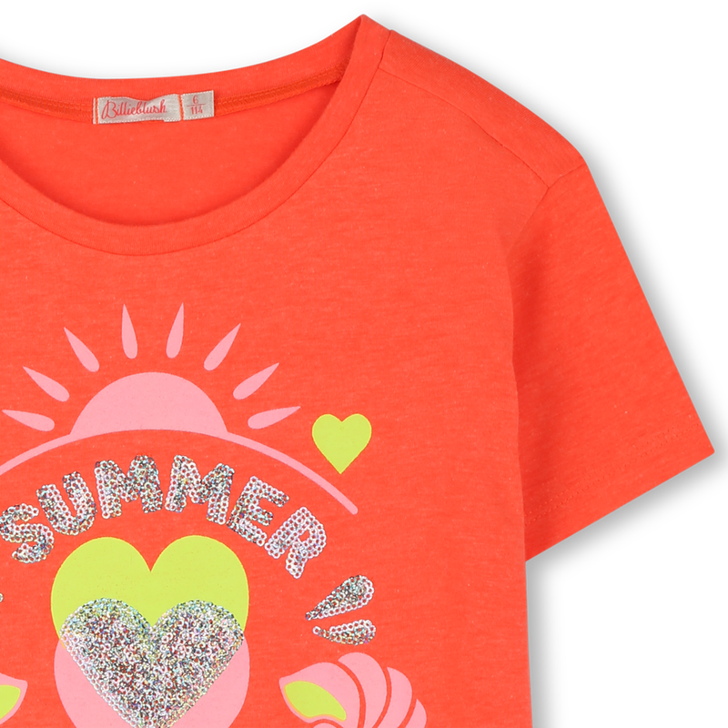 T-shirt a maniche corte BILLIEBLUSH 
                        BAMBINA