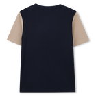 T-shirt di cotone multicolore BOSS 
                    RAGAZZO