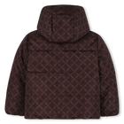 Piumino reversibile con cappuccio MICHAEL KORS 
                    BAMBINA