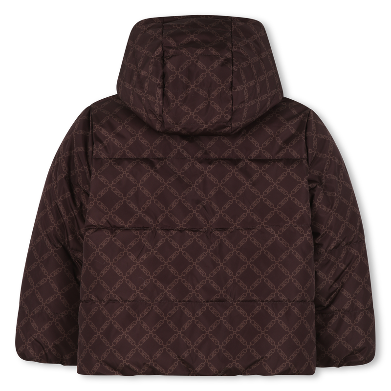 Piumino reversibile con cappuccio MICHAEL KORS 
                        BAMBINA