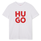 T-shirt a maniche corte, BIANCO, hi-res