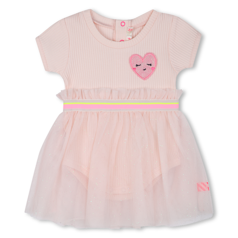 Abito con toppa a cuore 2 in 1 BILLIEBLUSH 
                        BAMBINA