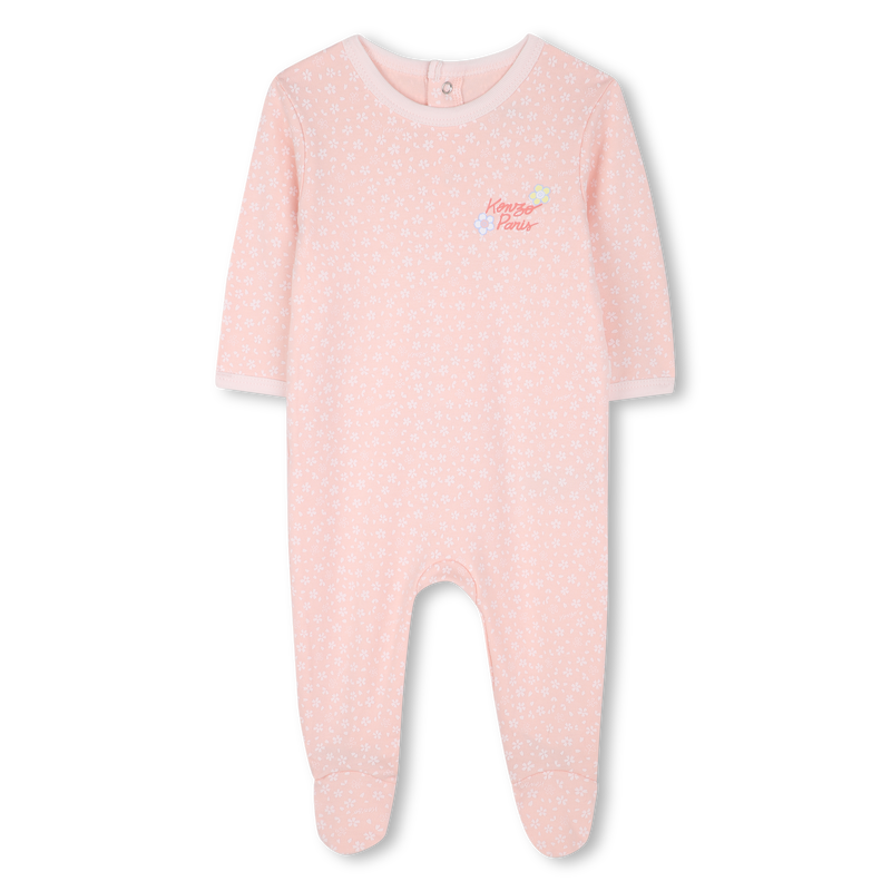 Pigiama con bottoni in cotone KENZO KIDS 
                        BAMBINA