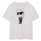 T-shirt manica corta KARL LAGERFELD KIDS 
                    RAGAZZO