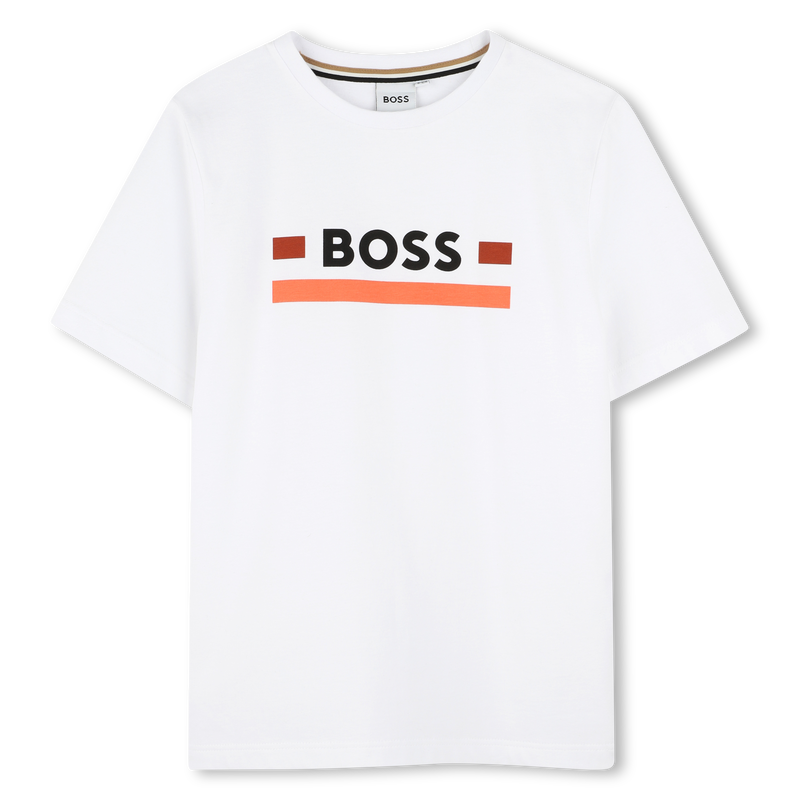 T-shirt e shorts in cotone BOSS 
                        RAGAZZO