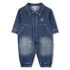 Tuta in denim stretch knit TIMBERLAND 
                    RAGAZZO