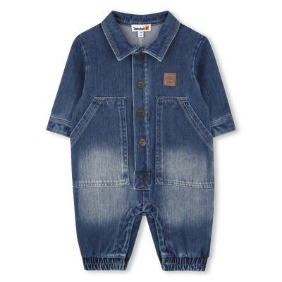 Tuta in denim stretch knit TIMBERLAND RAGAZZO