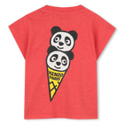 T-shirt con apertura con bottone a pressione KENZO KIDS 
                    BAMBINA