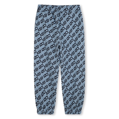 Pantaloni da jogging stampati KENZO KIDS RAGAZZO