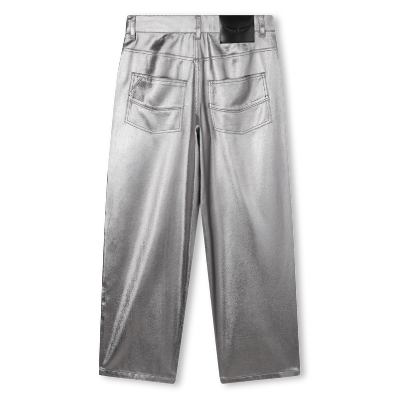 Pantaloni a gamba larga argento ZADIG & VOLTAIRE 
                        BAMBINA