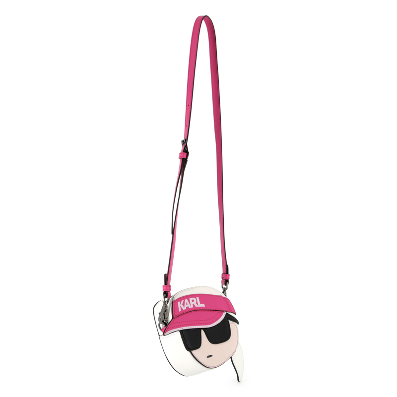 Borsa regolabile con zip KARL LAGERFELD KIDS 
                        BAMBINA