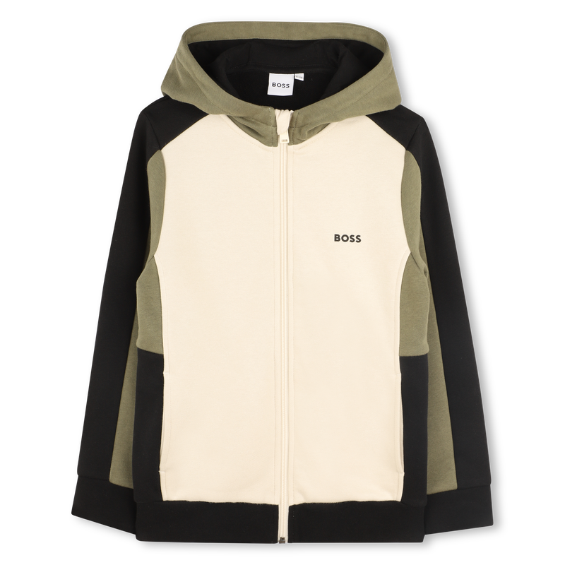 Cardigan con cappuccio BOSS 
                        RAGAZZO