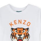 Abito con stampa e volant KENZO KIDS 
                    BAMBINA