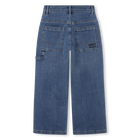 Pantalone in denim di cotone DKNY 
                    UNISEX