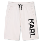 Bermuda elasticizzati cotone KARL LAGERFELD KIDS 
                    RAGAZZO