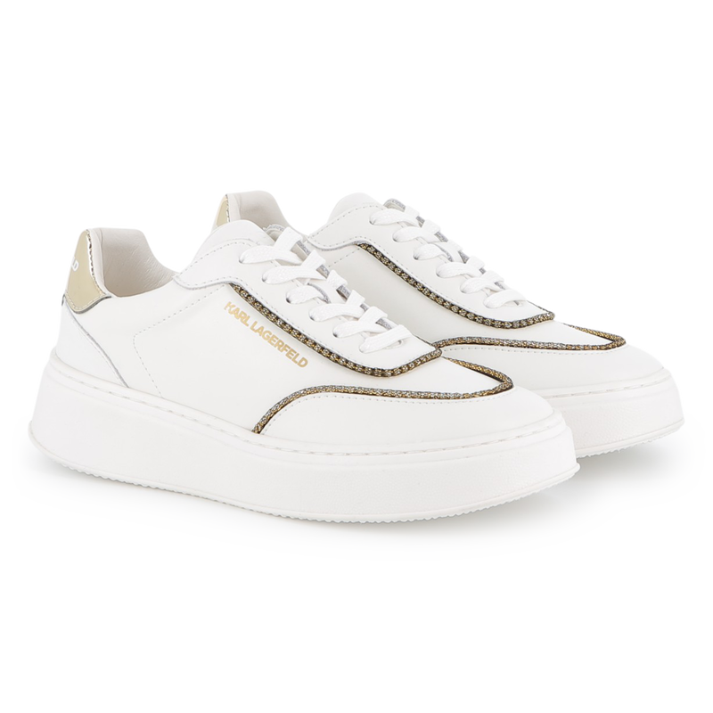 Sneakers basse stringate KARL LAGERFELD KIDS 
                        BAMBINA