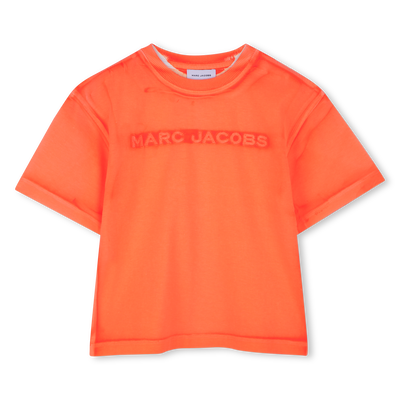 T-shirt in cotone con ricamo MARC JACOBS UNISEX