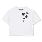 T-shirt a maniche corte DKNY 
                    BAMBINA