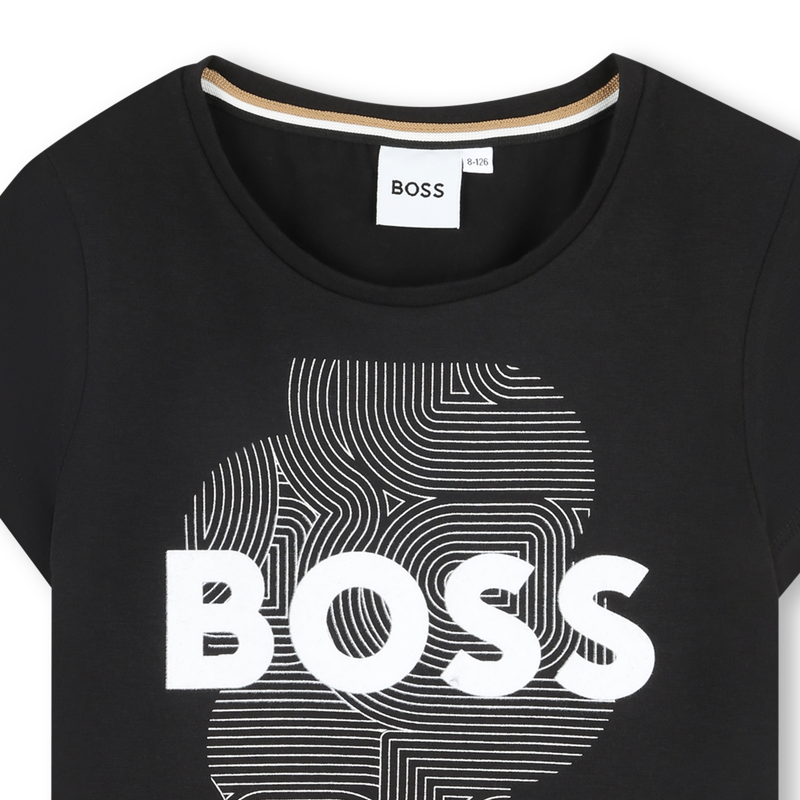T-shirt a maniche corte BOSS 
                        BAMBINA