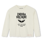Maglietta a maniche lunghe ZADIG & VOLTAIRE 
                    BAMBINA