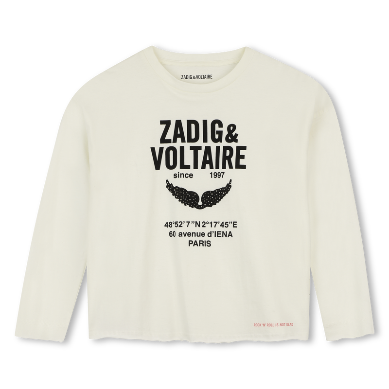 Maglietta a maniche lunghe ZADIG & VOLTAIRE 
                        BAMBINA