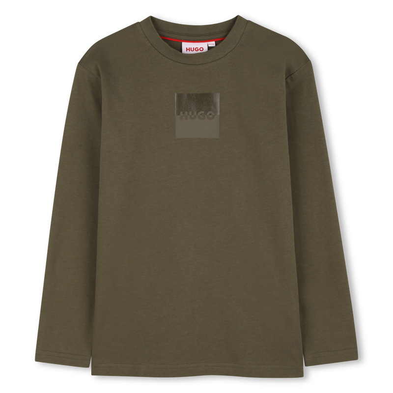 T-shirt a maniche lunghe HUGO 
                        RAGAZZO