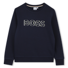 Felpa di cotone BOSS 
                    RAGAZZO