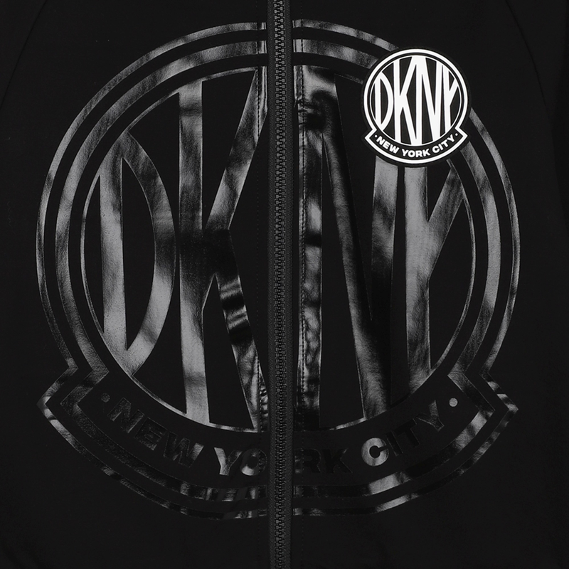 Felpa con zip e cappuccio DKNY 
                        UNISEX