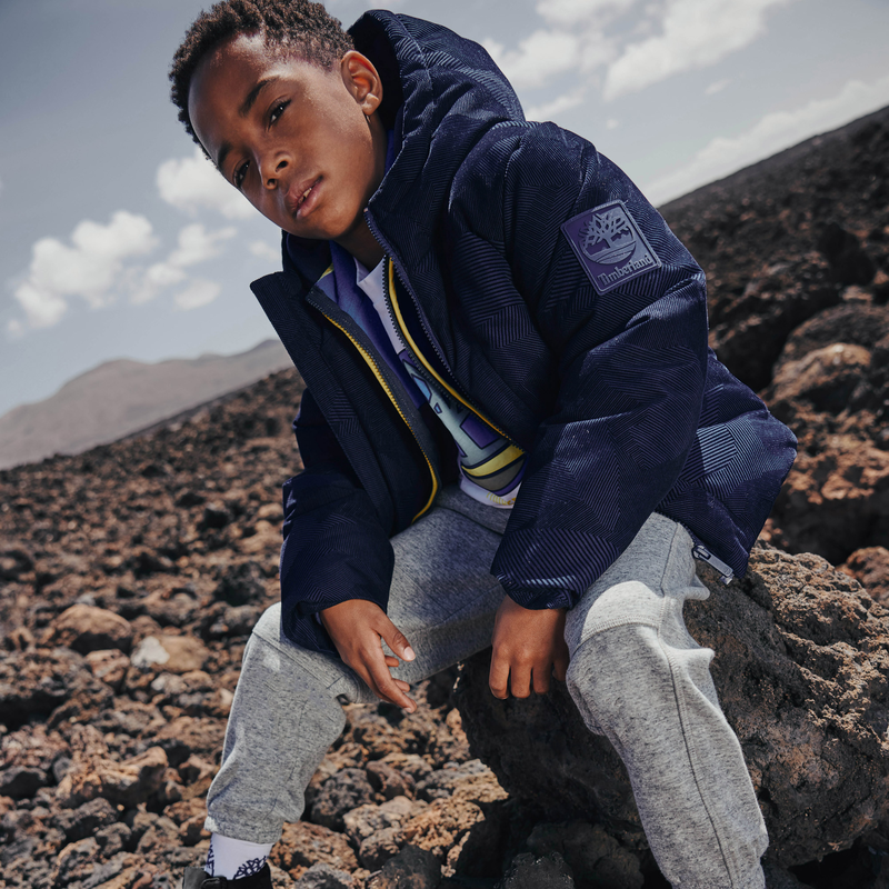 Piumino con cappuccio TIMBERLAND 
                        RAGAZZO