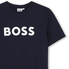 T-shirt a maniche corte BOSS 
                    BAMBINO