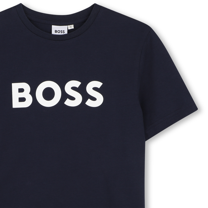 T-shirt a maniche corte BOSS 
                        BAMBINO