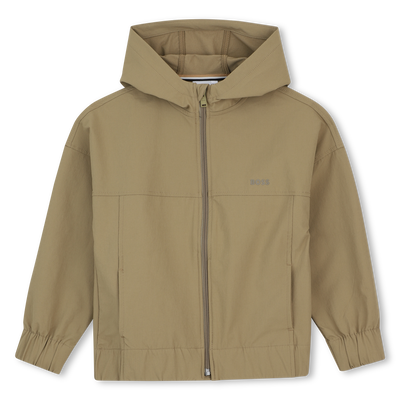Felpa con cappuccio e zip BOSS RAGAZZO
