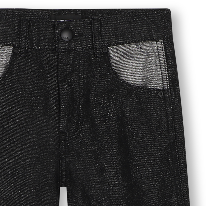 Pantaloni in denim KARL LAGERFELD KIDS 
                        BAMBINA