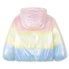 Piumino con cappuccio tricolore BILLIEBLUSH 
                    BAMBINA